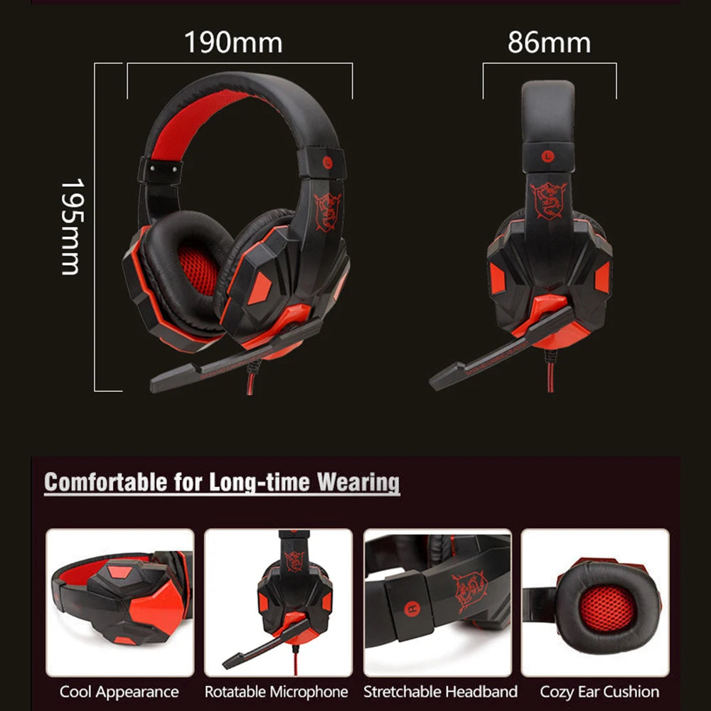 adada Gaming Headset – PS5 / PS4 / PC