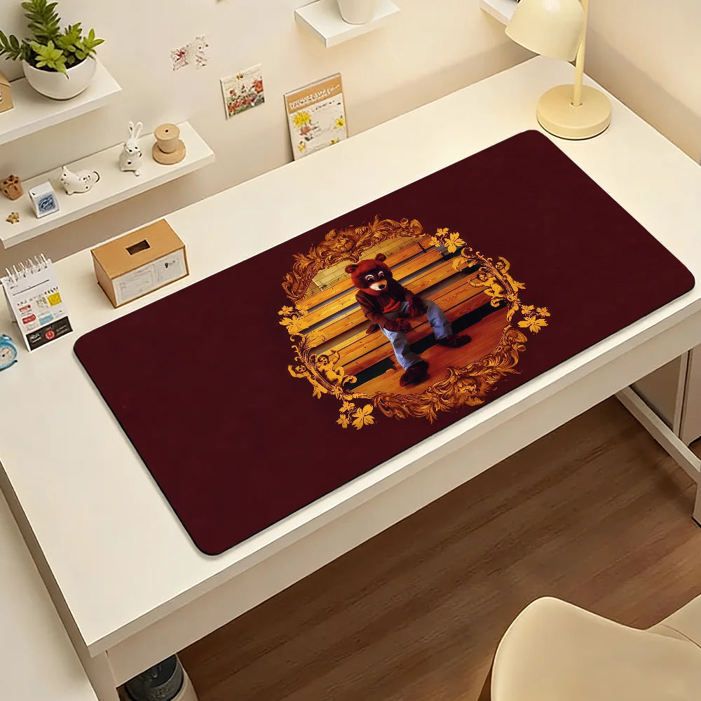 Kanye West Singer Mouse Pad – Non-Slip Desk Mat
