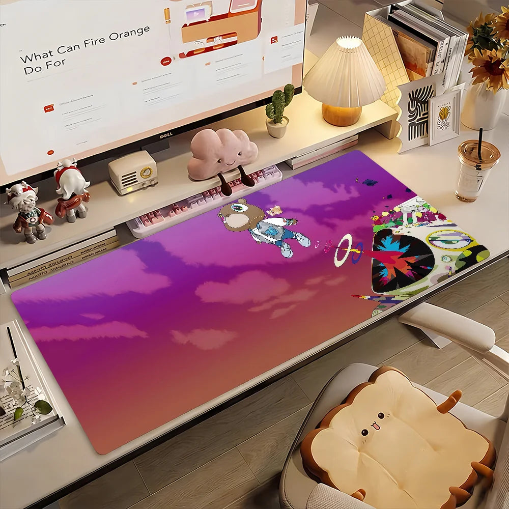 Kanye West Singer Mouse Pad – Non-Slip Desk Mat