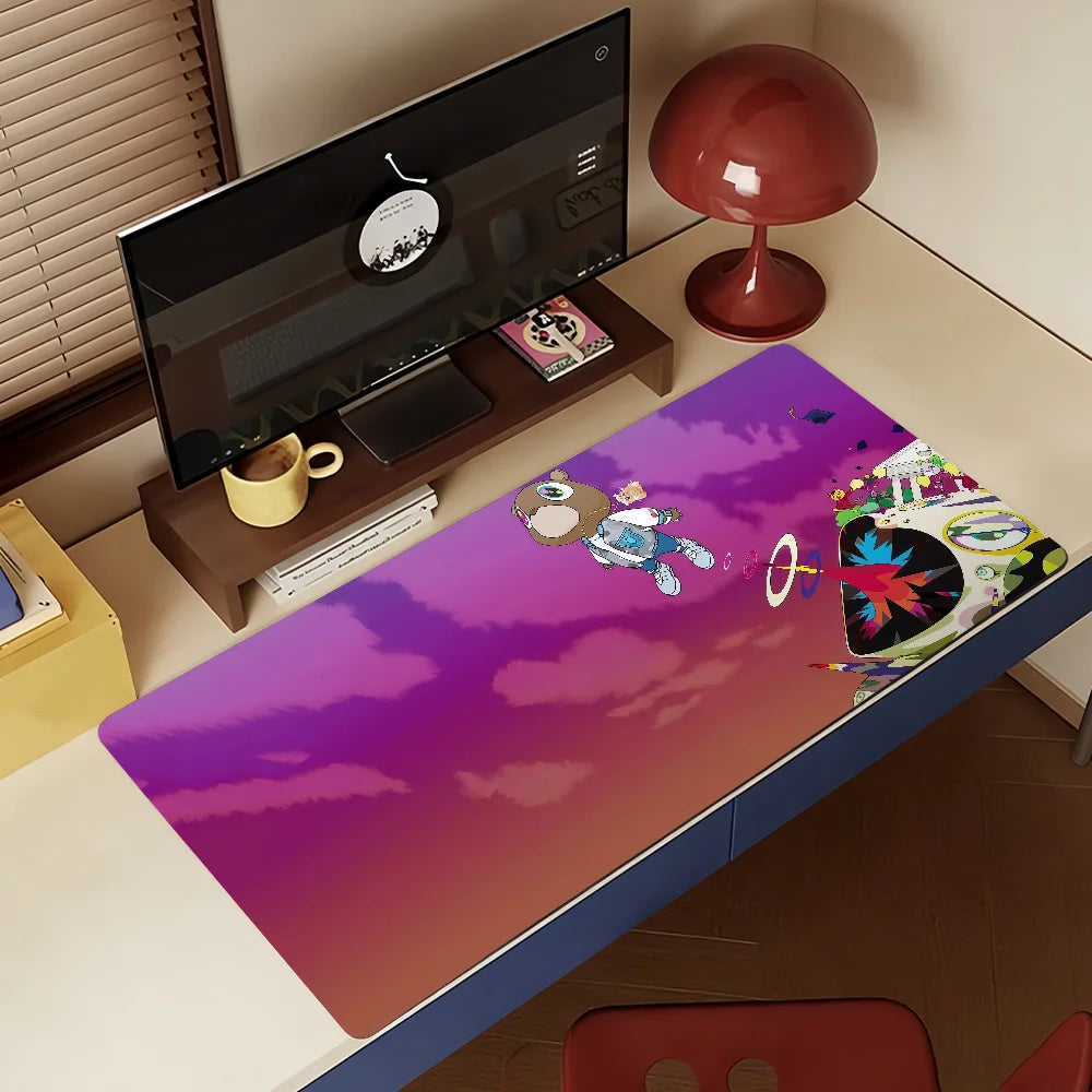 Kanye West Singer Mouse Pad – Non-Slip Desk Mat