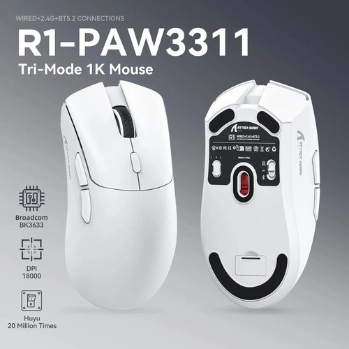 Attack Shark R1 Wireless Gaming Mous