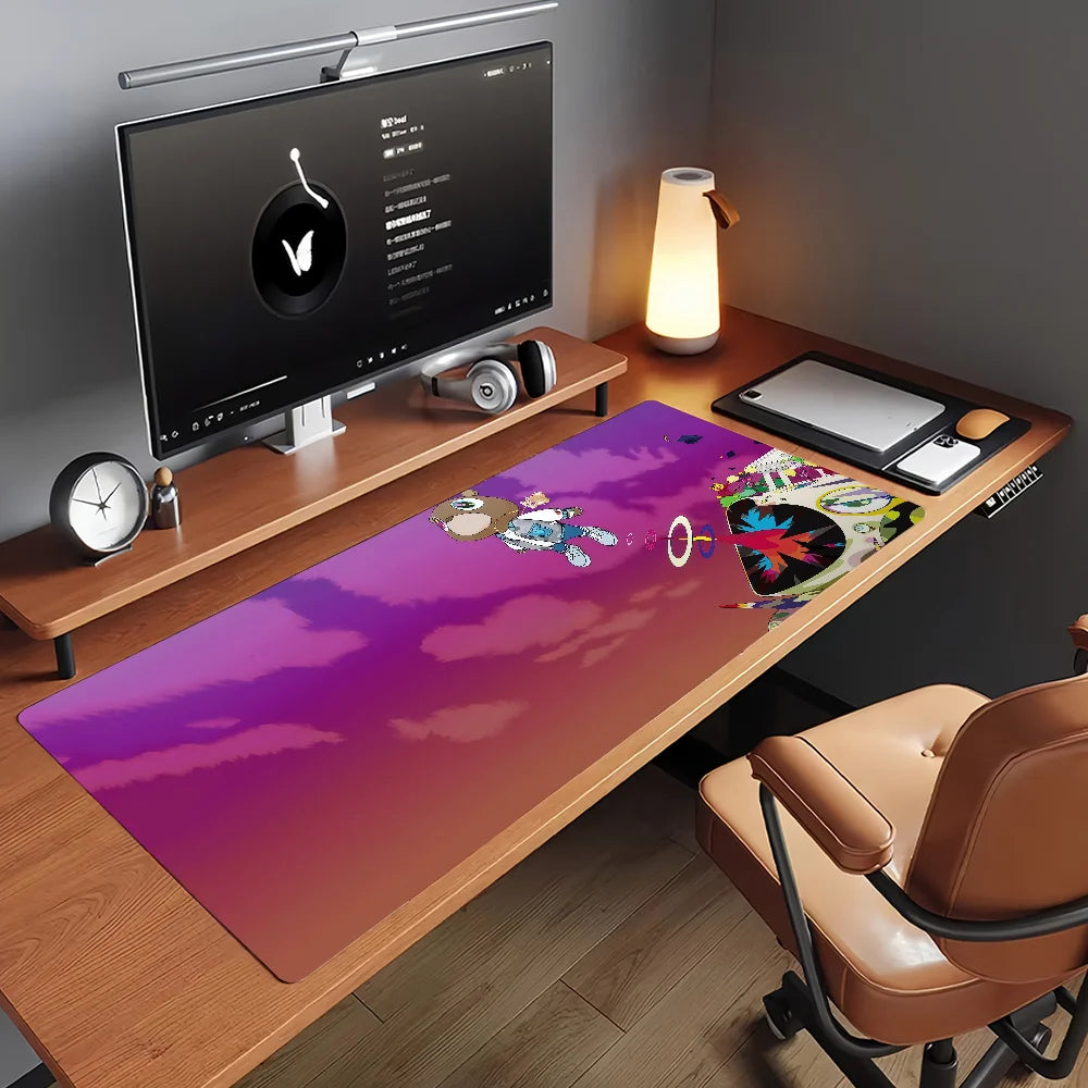 Kanye West Singer Mouse Pad – Non-Slip Desk Mat