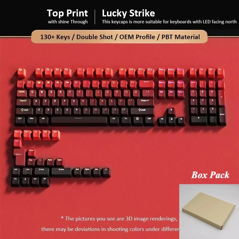 Gradient PBT Keycaps