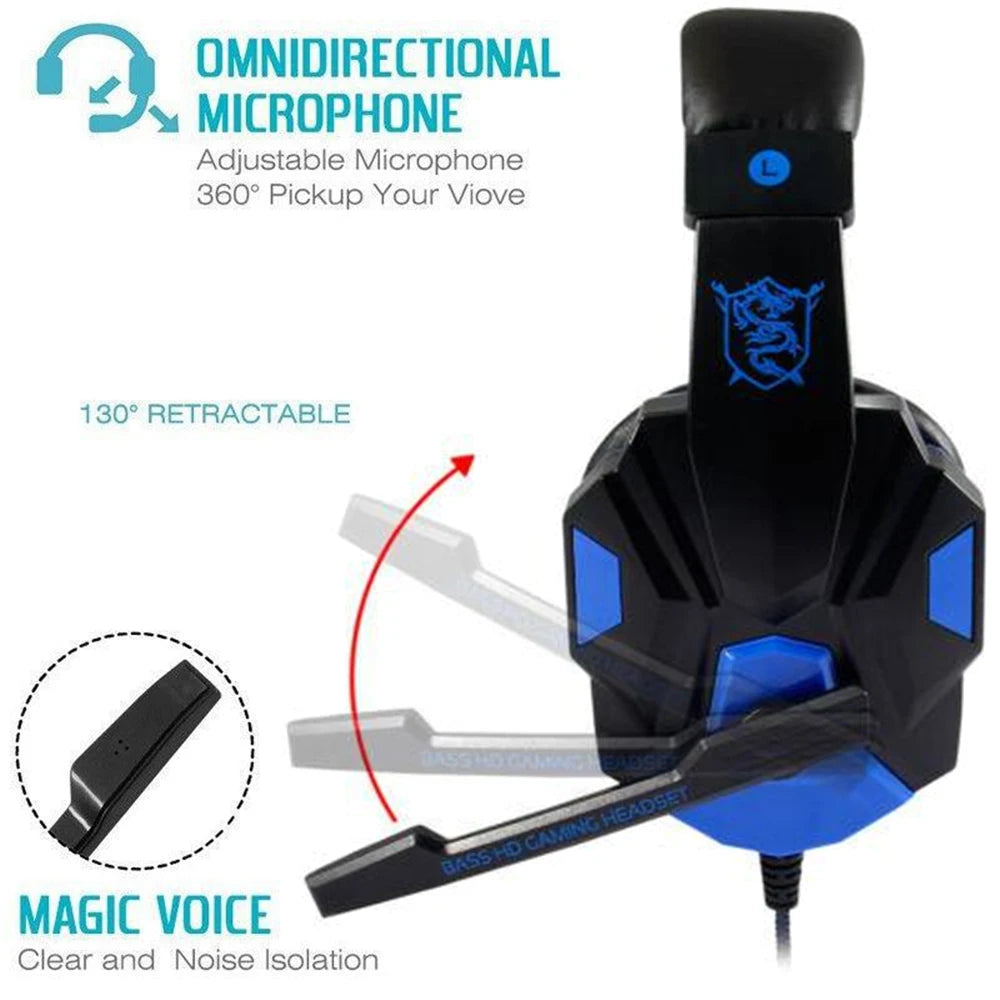 adada Gaming Headset – PS5 / PS4 / PC