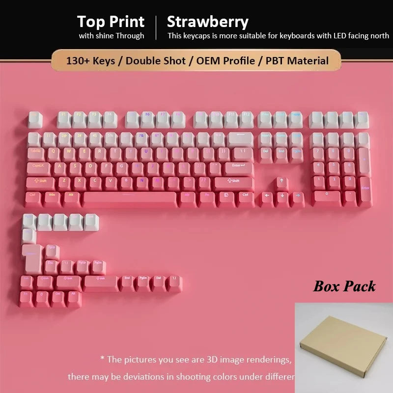 Gradient PBT Keycaps