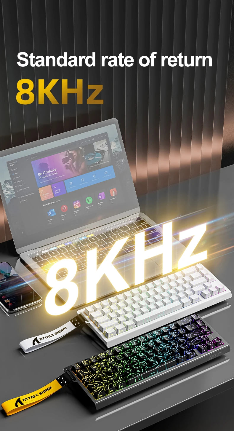 ATTACK SHARK X68HE Magnetic
