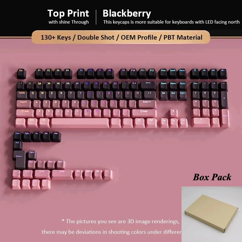 Gradient PBT Keycaps