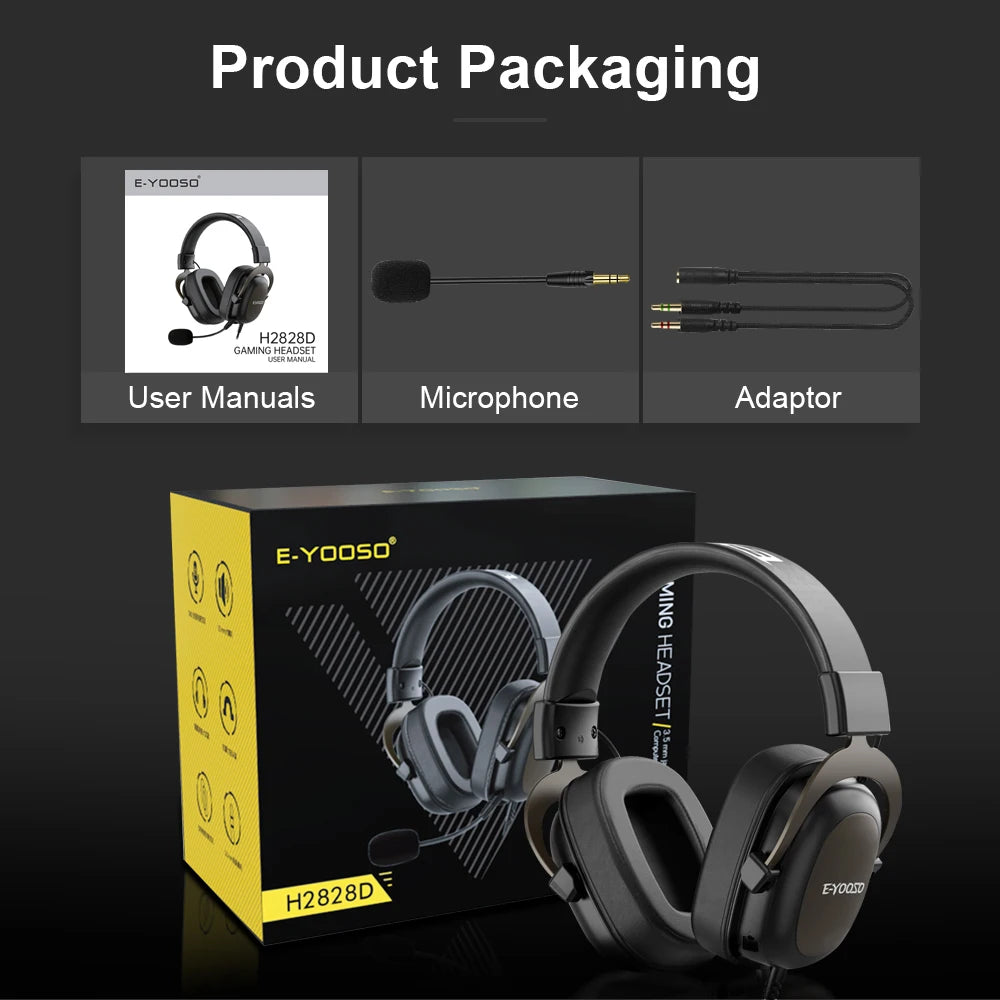 E-YOOSO H2828D Gaming Headset