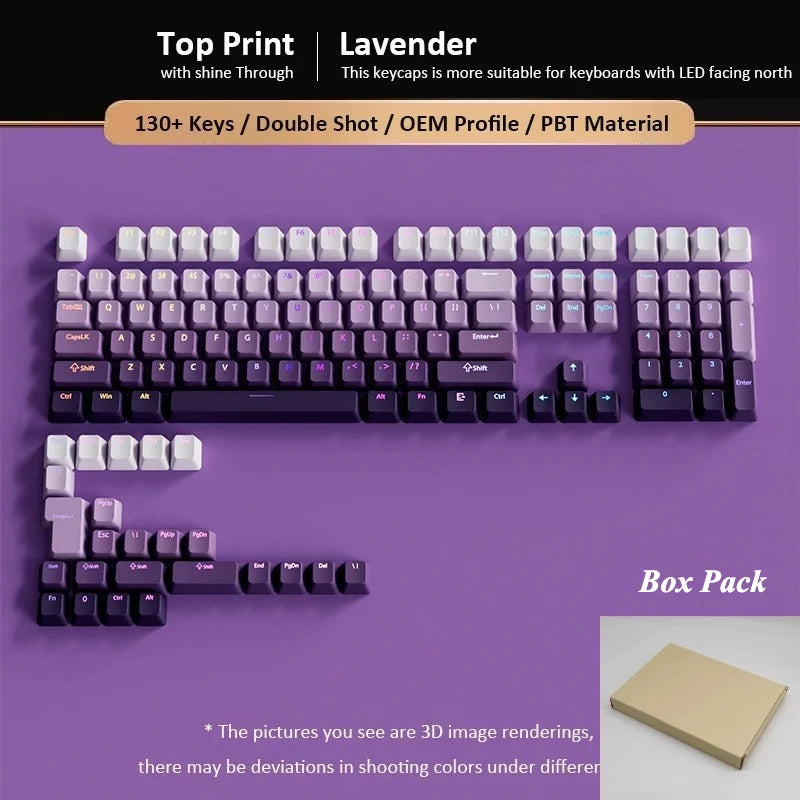 Gradient PBT Keycaps
