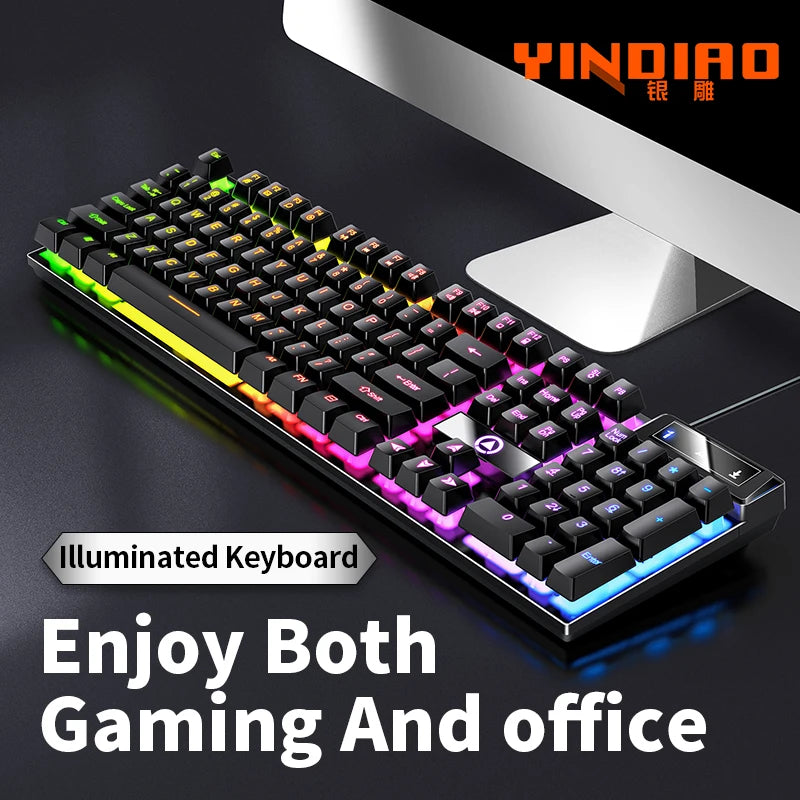 YINDIAO Gaming Keyboard with Numpad