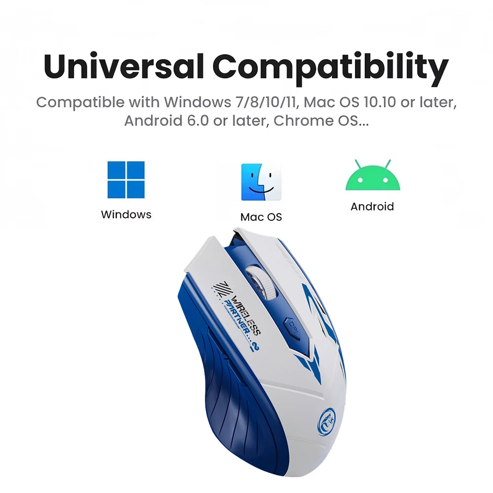 Silent Dual Mode Mouse