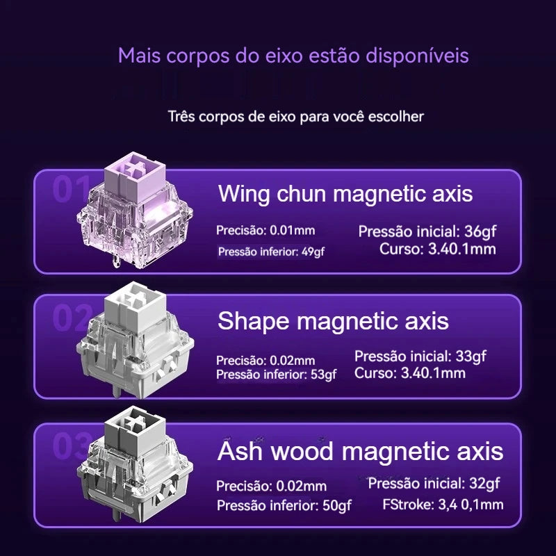 AULA WIN60 HE Magnetic Keyboard