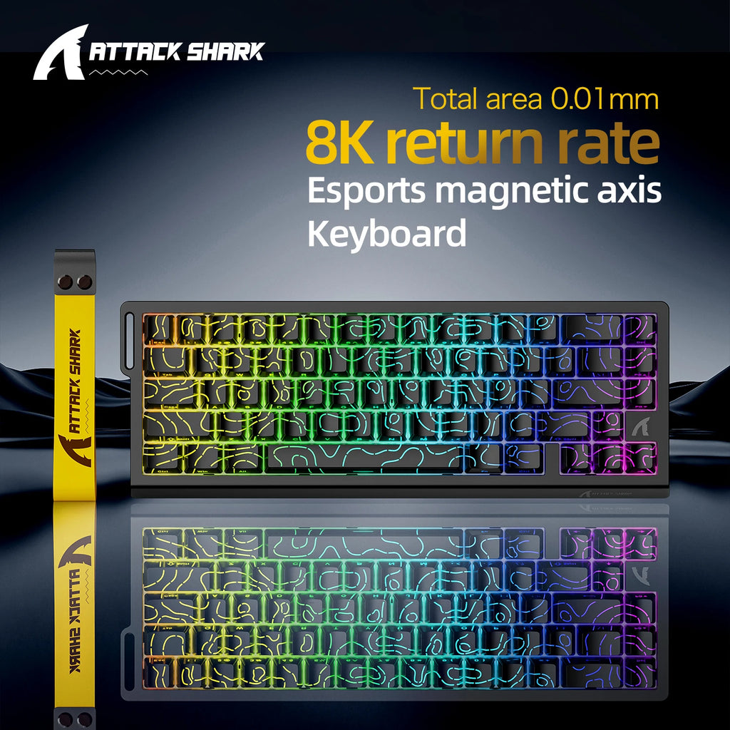 ATTACK SHARK X68HE Magnetic