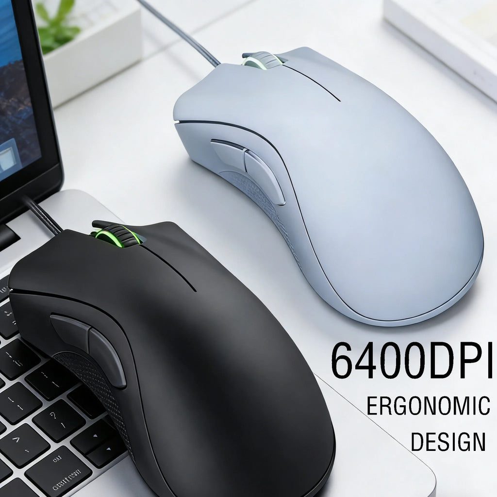 Pro 6400 DPI Wired Gaming Mouse