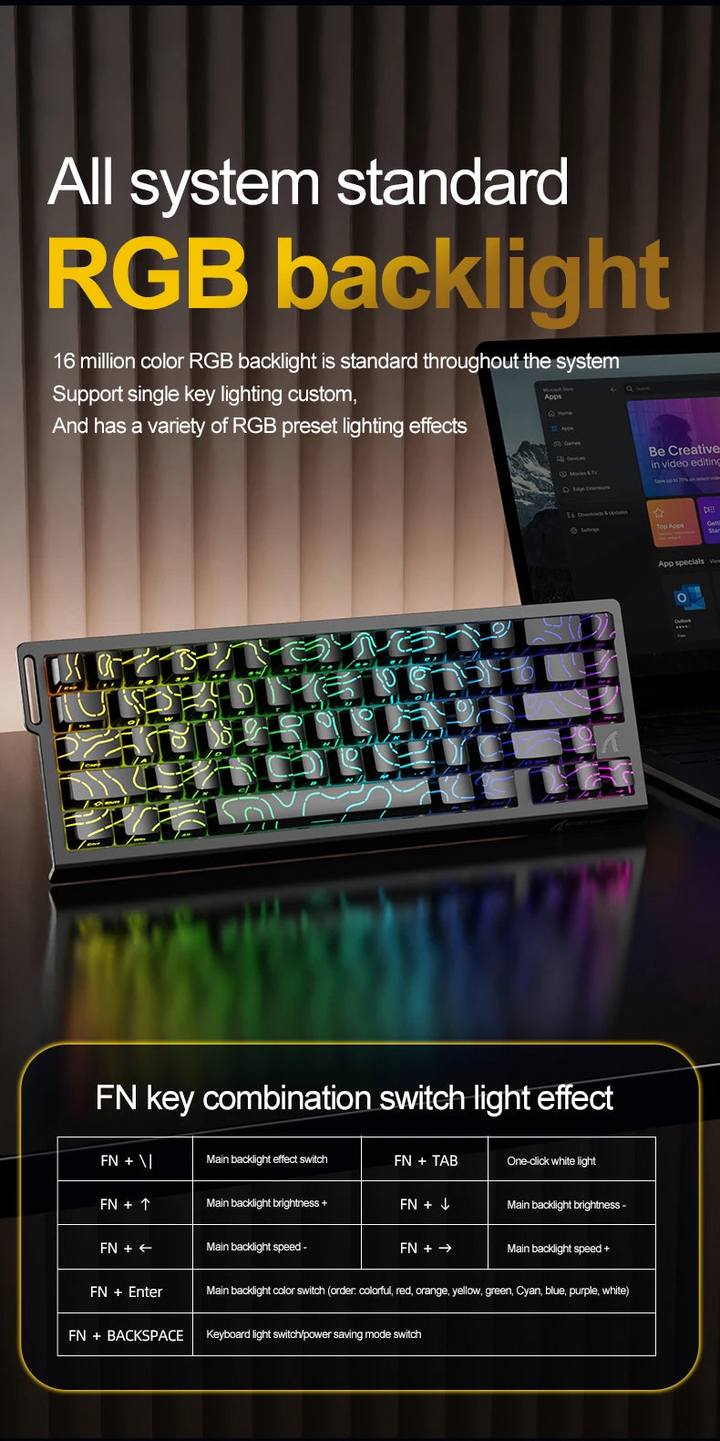 ATTACK SHARK X68HE Magnetic