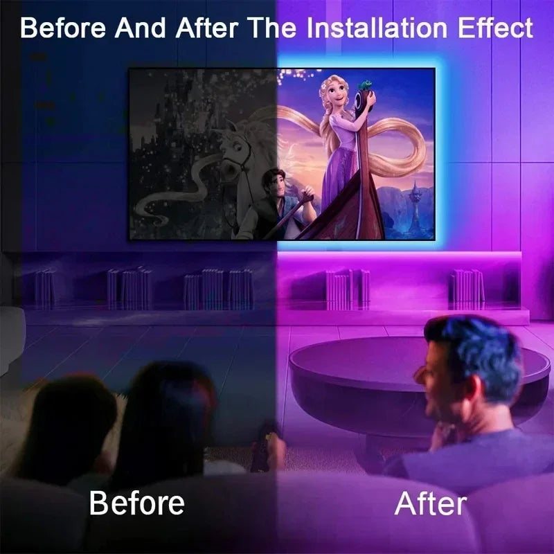 RGB USB LED Strip Lights