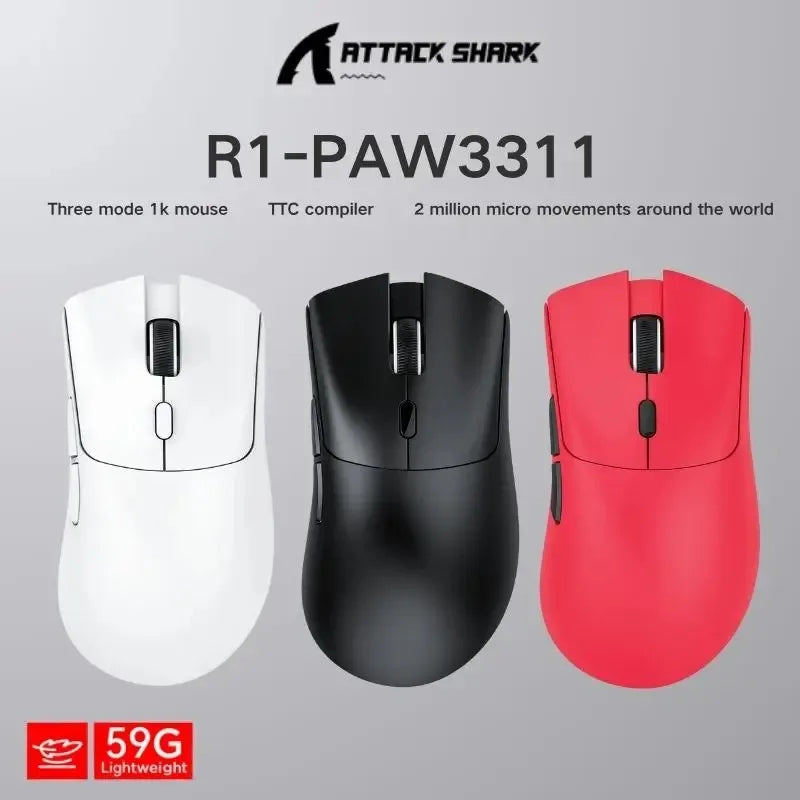 Attack Shark R1 Wireless Gaming Mous
