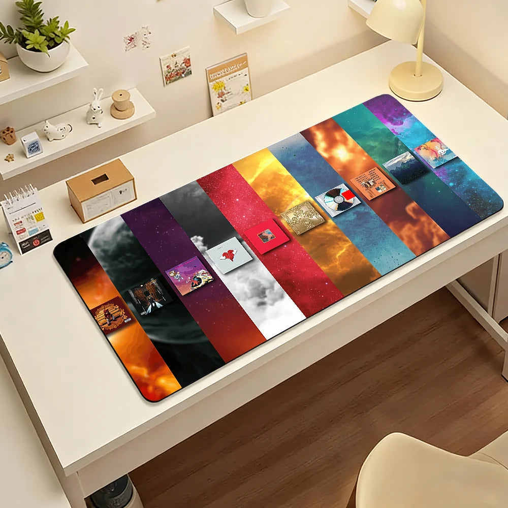 Kanye West Singer Mouse Pad – Non-Slip Desk Mat