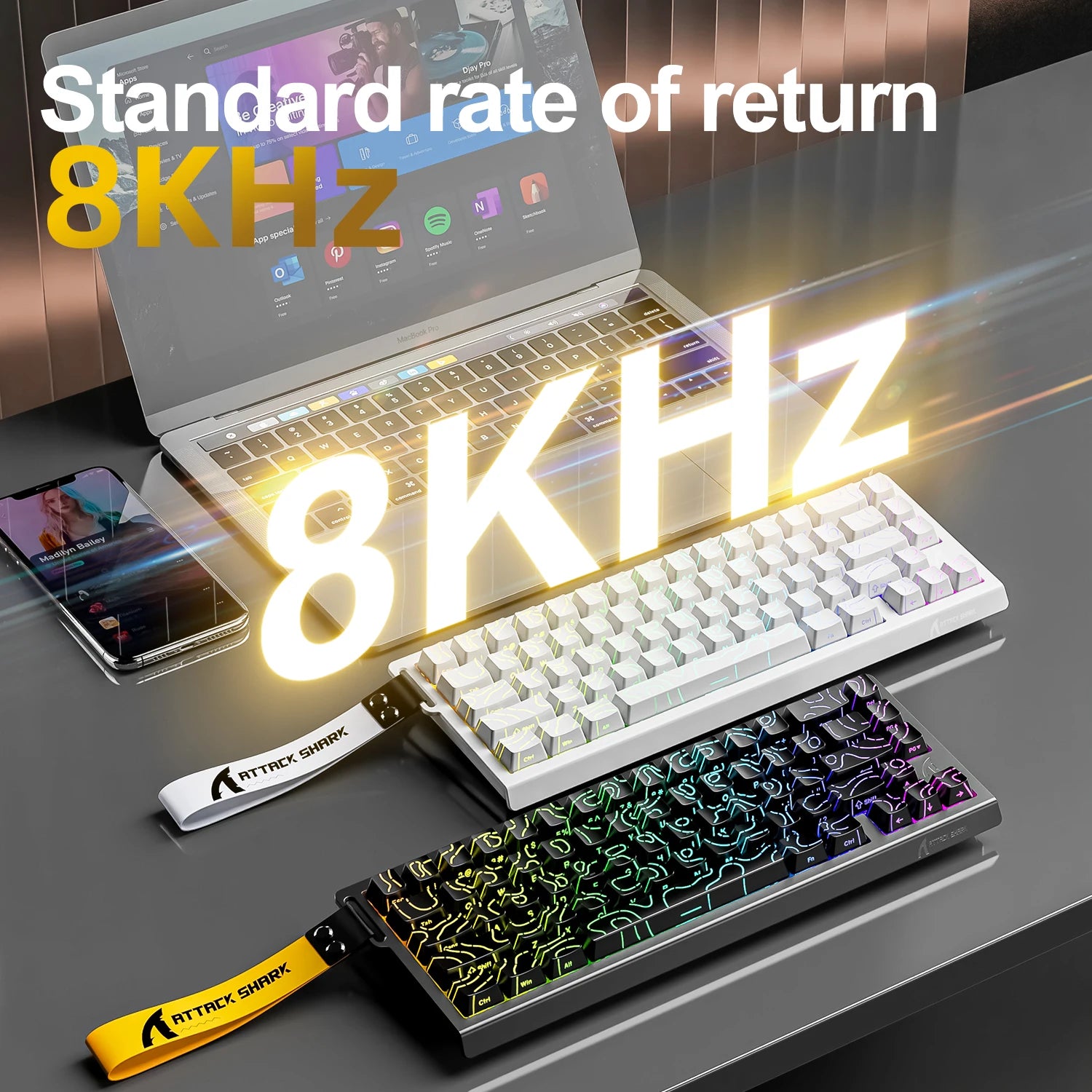 ATTACK SHARK X68HE Magnetic