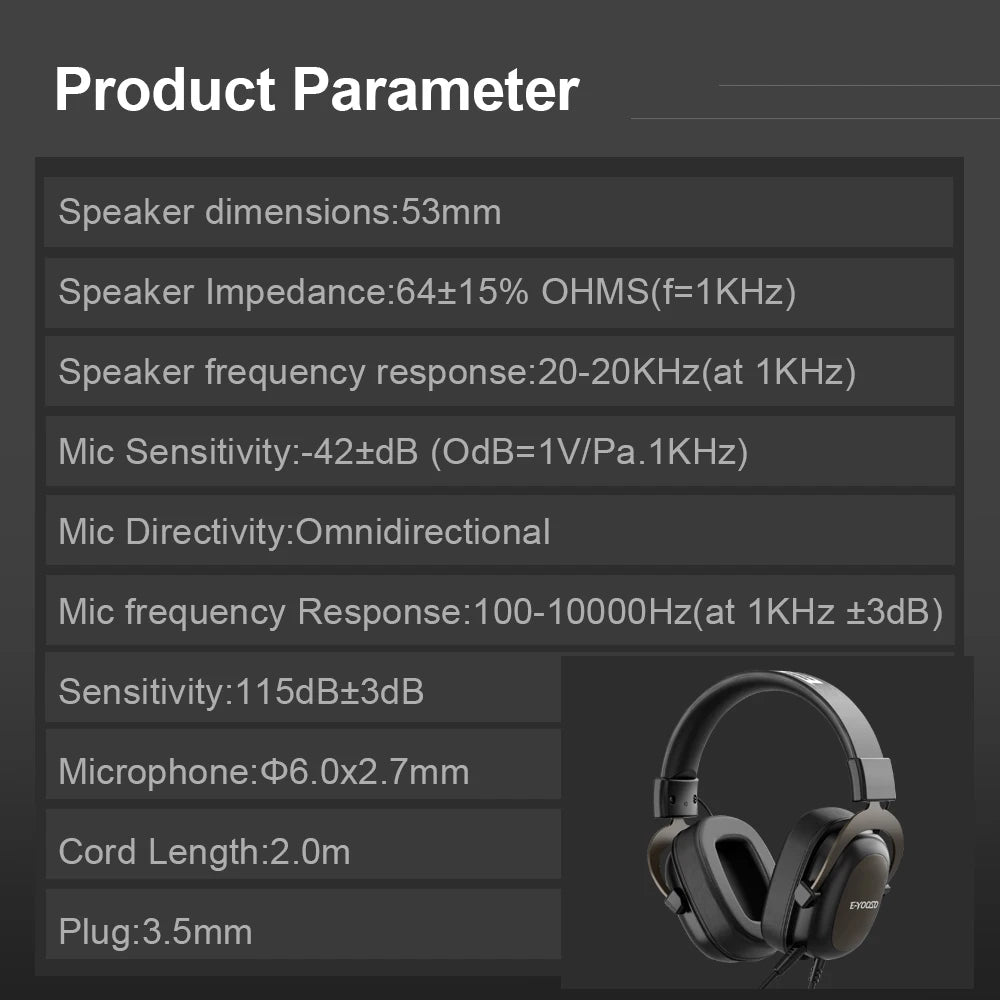 E-YOOSO H2828D Gaming Headset