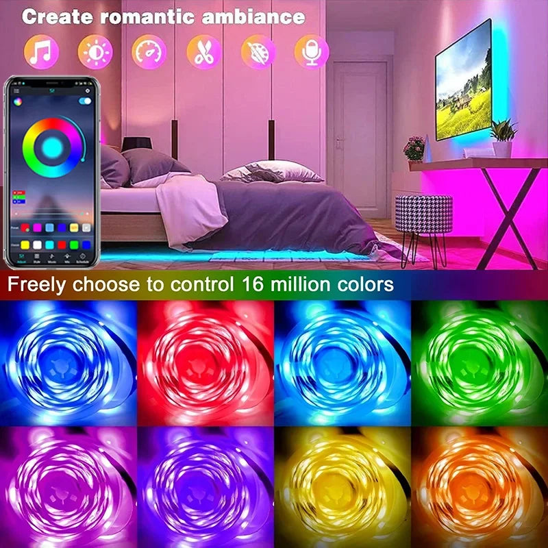 RGB USB LED Strip Lights