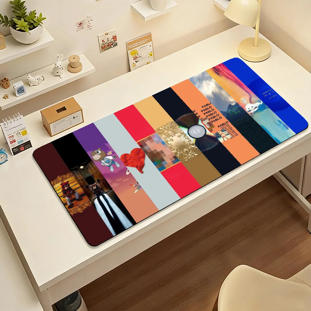 Kanye West Singer Mouse Pad – Non-Slip Desk Mat