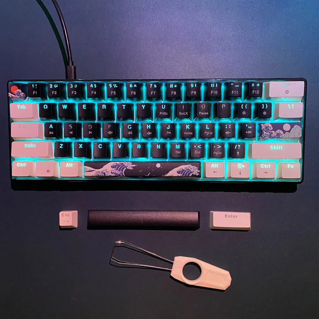 60% Blue Switch Keyboard