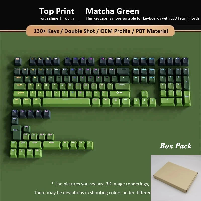 Gradient PBT Keycaps