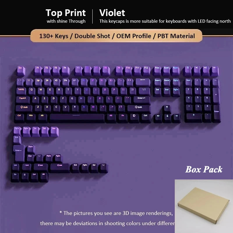 Gradient PBT Keycaps