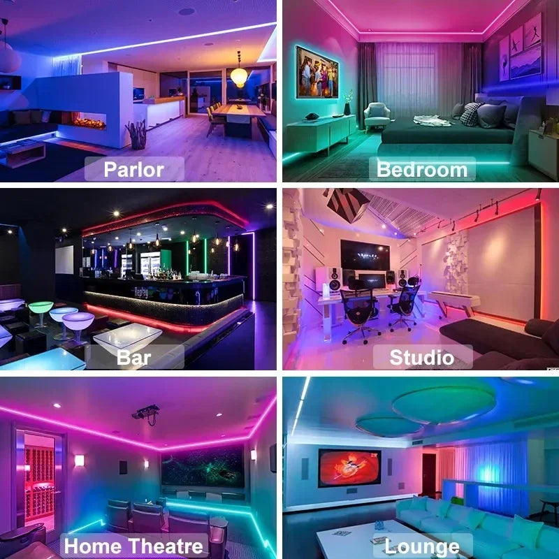 RGB USB LED Strip Lights